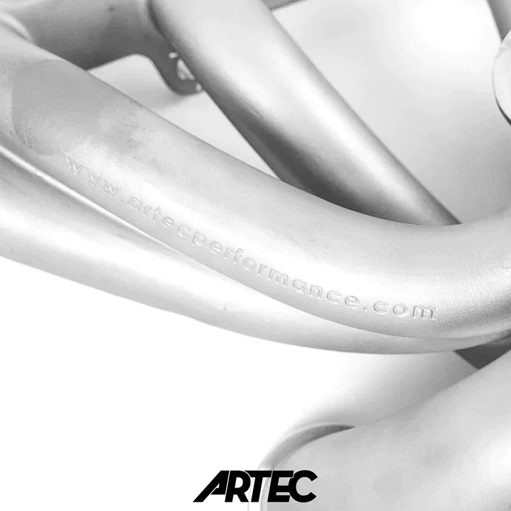 ARTEC 1JZ-GTE VVTI High Mount Turbo Exhaust Manifold tube close