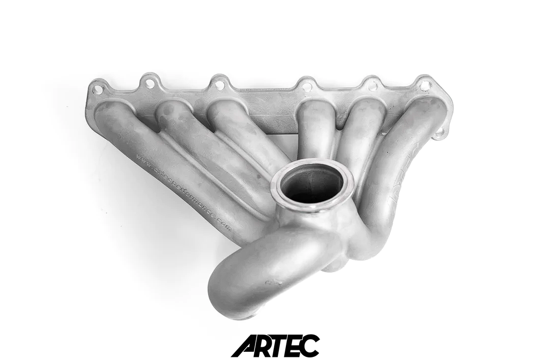 ARTEC 2JZ-GTE Turbo Single Gate Exhaust Manifold 70mm front top
