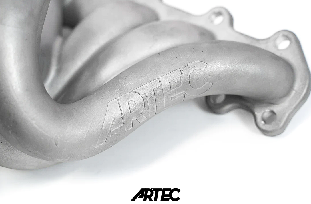 ARTEC 2JZ-GTE Turbo Single Gate Exhaust Manifold 70mm logo