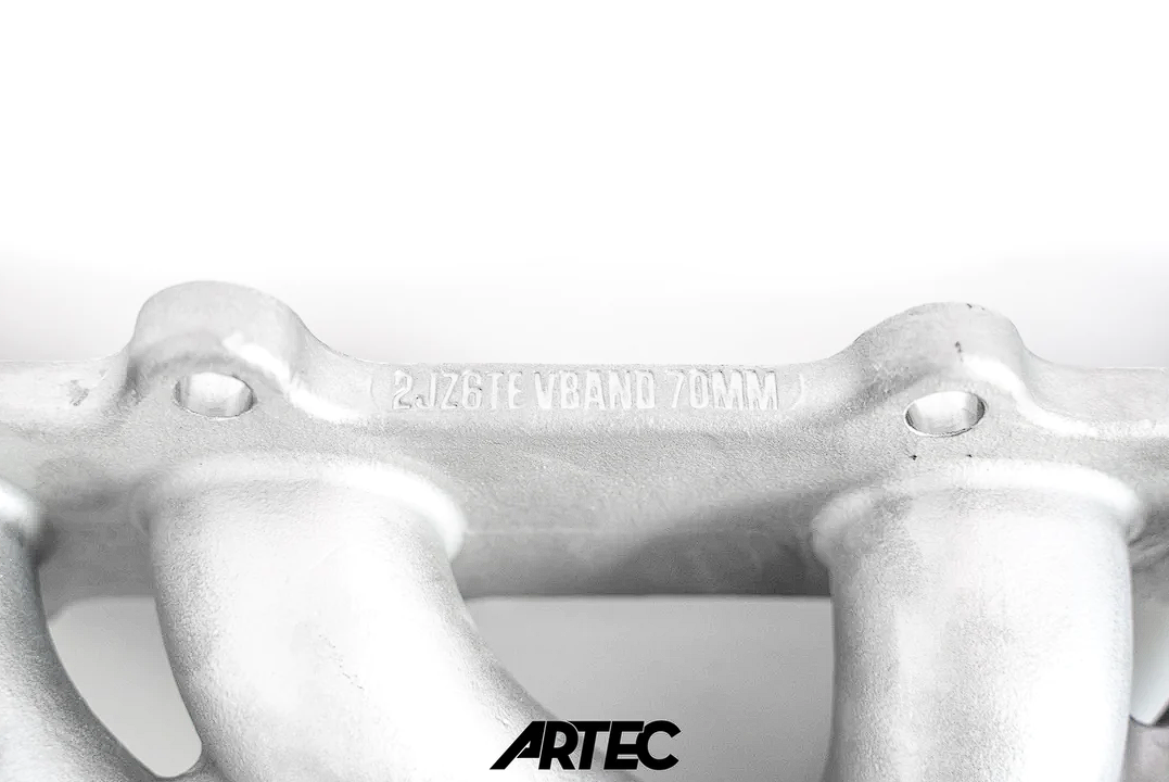 ARTEC 2JZ-GTE Turbo Single Gate Exhaust Manifold 70mm specifications