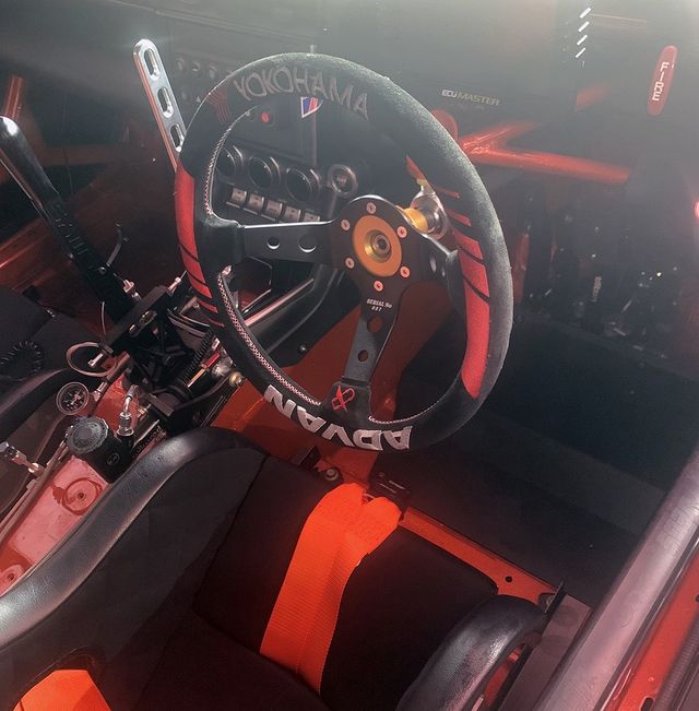 ADVAN x VERTX RACING Steering Wheel (Leather)